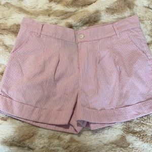 Lauren James seersucker shorts